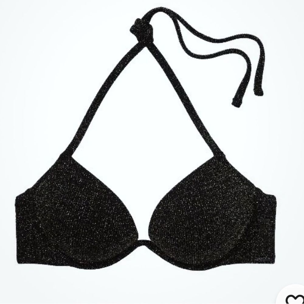 VictoriaSecret Swim 
The Icon push- up 
Top
Brazilian
Bottom Black shiny - Picture 6 of 9